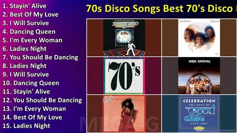 70s Disco Songs _ Best 70's Disco Music Hits ~ Popular Disco Songs ...