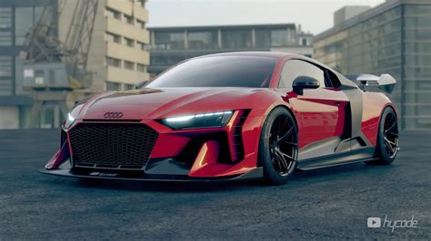 Audi R8 Custom Wide Body Kit by Hycade Køb med levering, installation ...