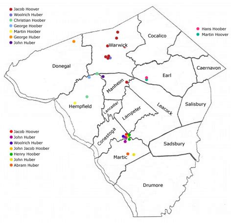 Lancaster County Municipality Map - Carina Vivienne