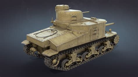 3D M3 Lee US Medium Tank model - TurboSquid 1745505