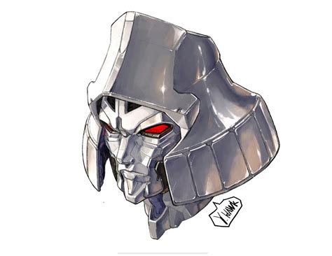 ArtStation - Transformers G1 Megatron head