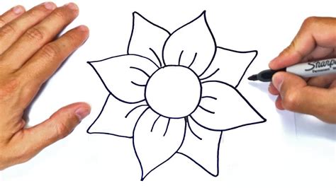 How To Draw Easy Flowers | DRAW IT OUT