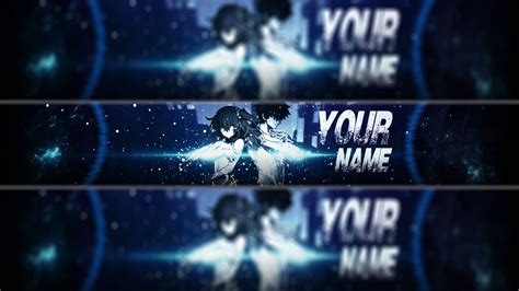 Anime Template Banner Youtube