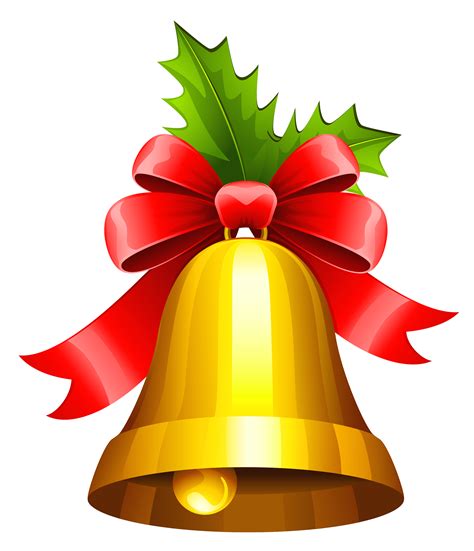 Christmas Bell Transparent PNG Clipart | Gallery Yopriceville - High ...