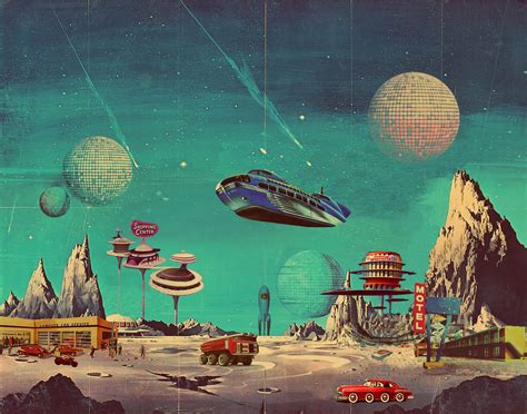 retro futurism | Tumblr | Retro artwork, Retro futurism, Sci fi art