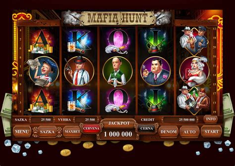 Mafia slot machine, Mafia symbols at game slot machine “Mafia hunt”