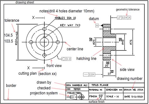 Engineering Drawing Notes | Hot Sex Picture