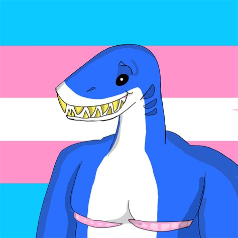 Blahaj - A Trans Icon by PuppetBoy55 on DeviantArt