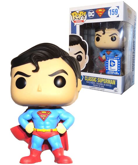 Funko POP! Heroes DC Superman #159 Classic Superman - DC Legion Of ...