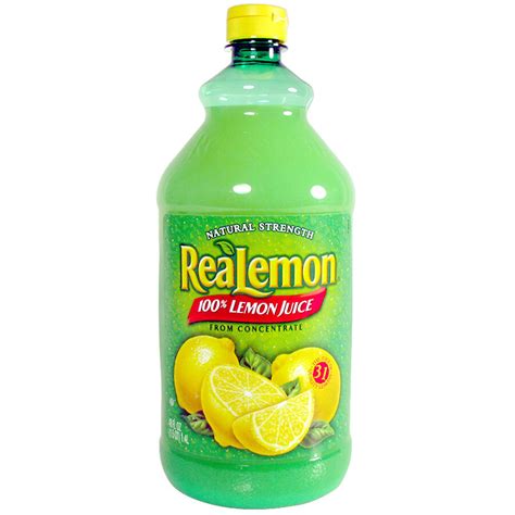 ReaLemon 48 oz. 100% Lemon Juice - 8/Case