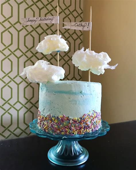 Cotton Candy Cloud Cake – Bakers Brigade