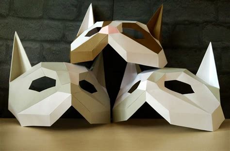 DIY Cat Mask/paper Cat Mask/diy Mask/fancy Dress/halloween Mask ...