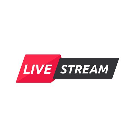 Live streaming symbol set Online broadcast icon The concept of live ...