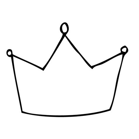 Simple crown drawing drawings nocturnal png – Clipartix