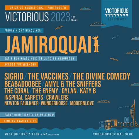 First Artist Announcements For Victorious Festival 2023