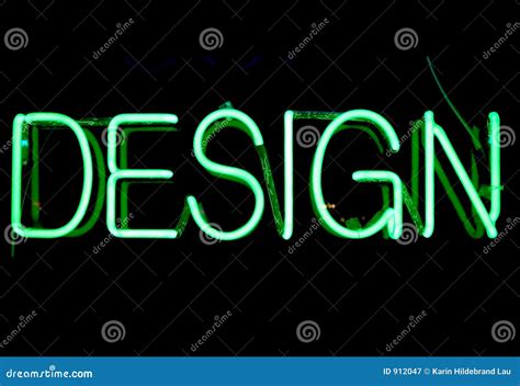 Design Neon Sign stock image. Image of create, material - 912047