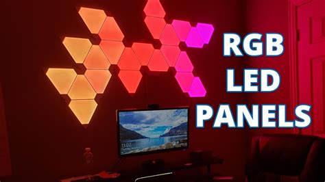 Diy Rgb Led Light Panel | Shelly Lighting