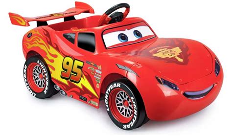 Huffy Disney Pixar Cars Lightning McQueen 6V Battery-Powered Ride On ...