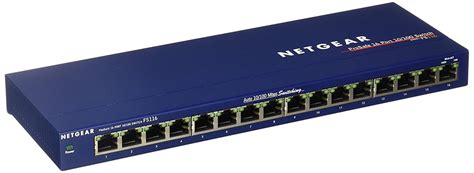 Ethernet Switch, Netgear Prosafe 16-port Unmanaged Network Small ...