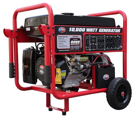 All Power America APGG10000, 10000W Watt Generator with Electric Start ...