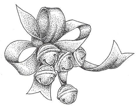 Christmas Bells Drawing by Christy Beckwith