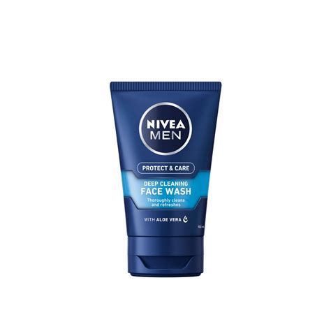 Buy Nivea Men Protect & Care Deep Cleaning Face Wash 100ml · Thailand