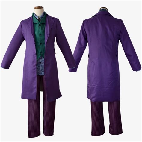 The Dark Knight Joker Costume Cosplay Suit Unibuy