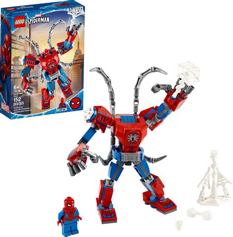 Customer Reviews: LEGO Marvel Spider-Man: Spider-Man Mech 76146 6289062 ...