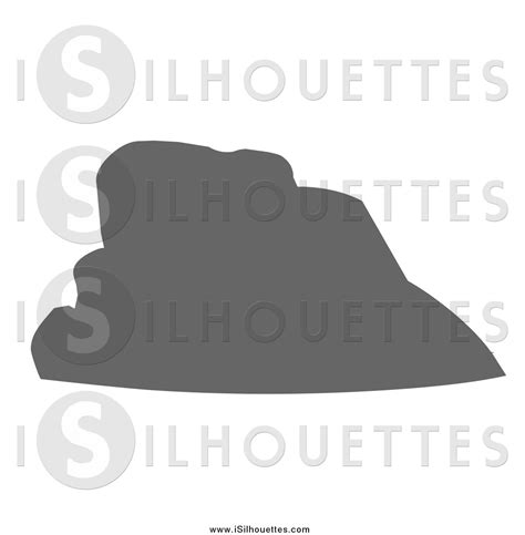 Boulder clipart silhouette, Boulder silhouette Transparent FREE for ...