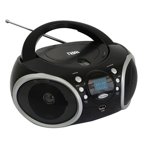 Naxa Portable MP3/CD Player with AM/FM Analog Radio & USB Input ...