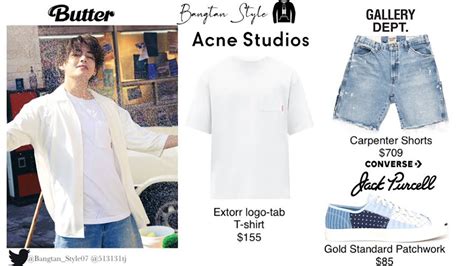 Here's How Much It Costs To Dress Like BTS In The “Butter” Concept ...