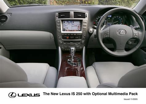 IS 250 Interior (2005 - 2012) - Lexus Media Site