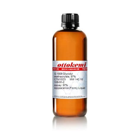 Glycidyl methacrylate, 97% | 106-91-2 | www.ottokemi.com