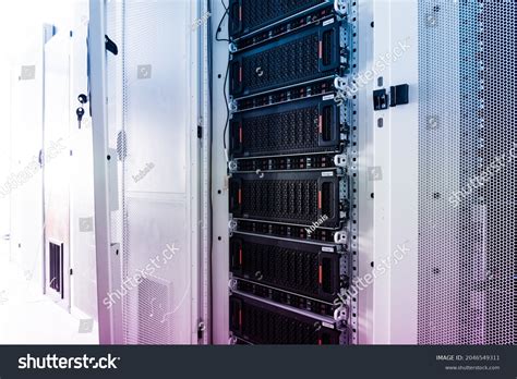 Shot Datacenter Server Racks Stock Photo 2046549311 | Shutterstock