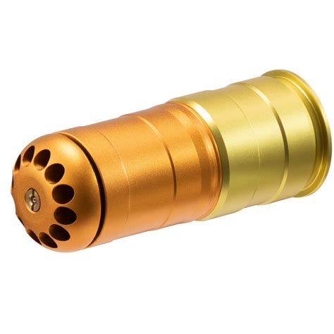 40mm Gas Grenade | 120 BB's | Gold/Orange | Lancer Tactical