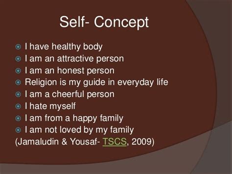 Self concept