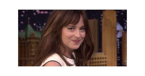 Dakota Johnson on The Tonight Show With Jimmy Fallon | POPSUGAR Celebrity