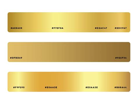 Luxury Gold Color Palette