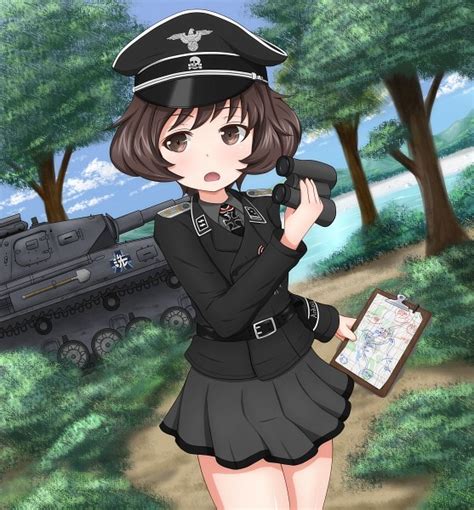 Akiyama Yukari (Yukari Akiyama) - GIRLS und PANZER - Image #1408465 ...