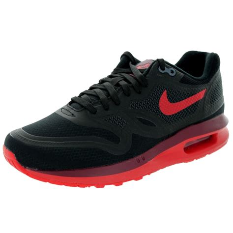 Nike Women's Air Max Lunar 1 Wr Black/Action Red/Team Red Running Shoe ...