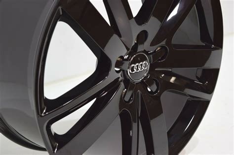 Audi Q7 2007- 2015 20” Factory OEM Wheels Black Rims 4L0601025BM 58862 ...