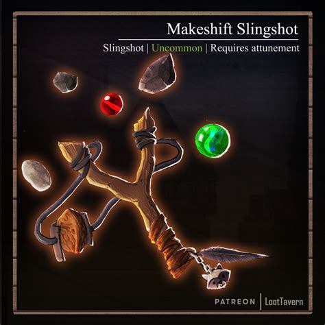 Makeshift Slingshot - Slingshot Uncommon | Dungeons and dragons ...