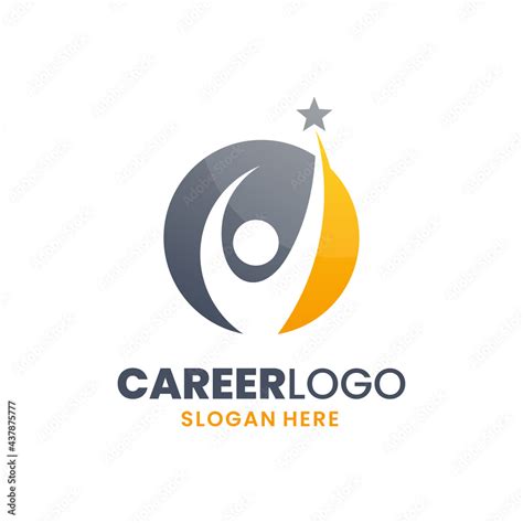 Career logo template design Stock Vector | Adobe Stock