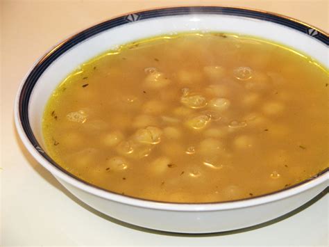 Chickpea Soup Recipe — Dishmaps