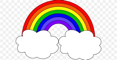 Rainbow Cloud Clip Art, PNG, 600x427px, Rainbow, Area, Cloud, Color ...