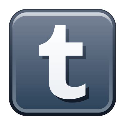 Tumblr icon vector, Tumblr button in .EPS, .CDR, .AI format