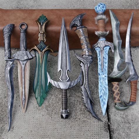 Skyrim Daggers - For sale by ArsynalProps on DeviantArt