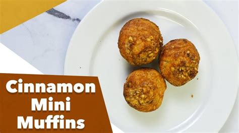 Keto Cinnamon Mini Muffins Recipe