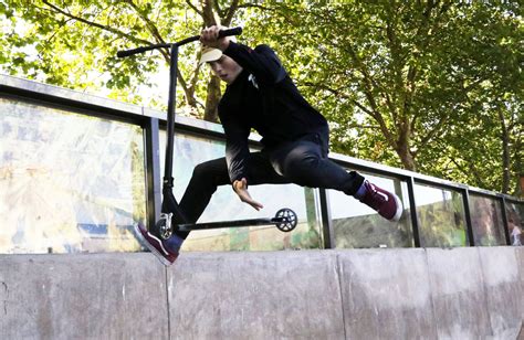 At Seattle Center skate park, perfecting scooter tricks | The Seattle Times