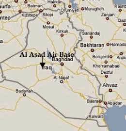 Map Of Al Asad Iraq